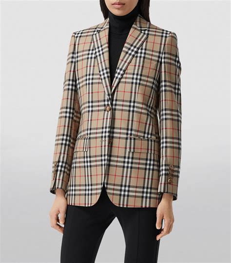 burberry blazer damen.